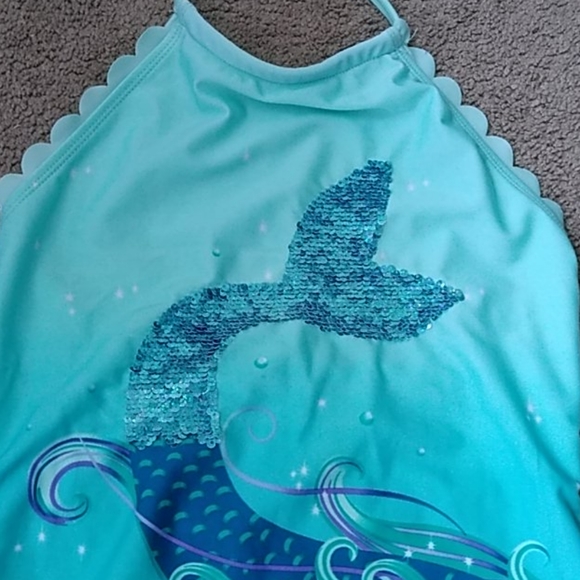 Mermaid Swimsuit with flip sequin - Picture 3 of 3